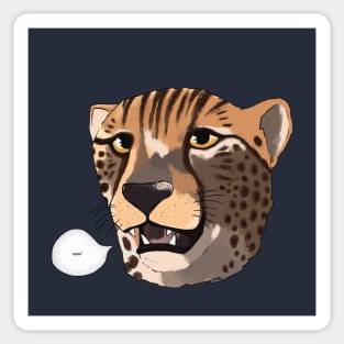 Cheetah Mew Mew Sticker